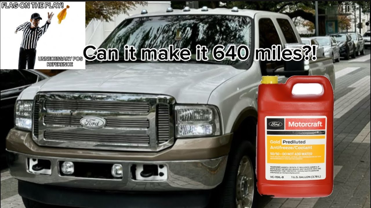 Поездка на 600 миль на двигателе 6.0 Powerstroke.