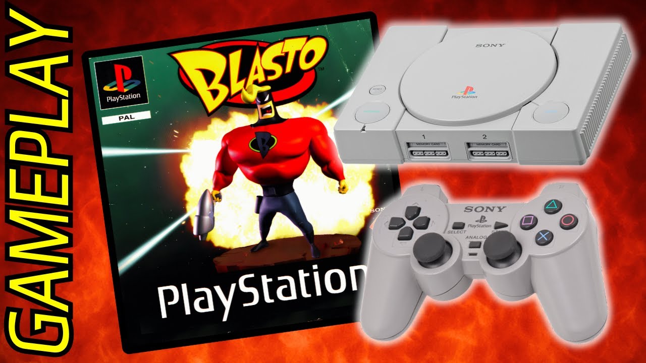 Blasto | PS1 | Gameplay