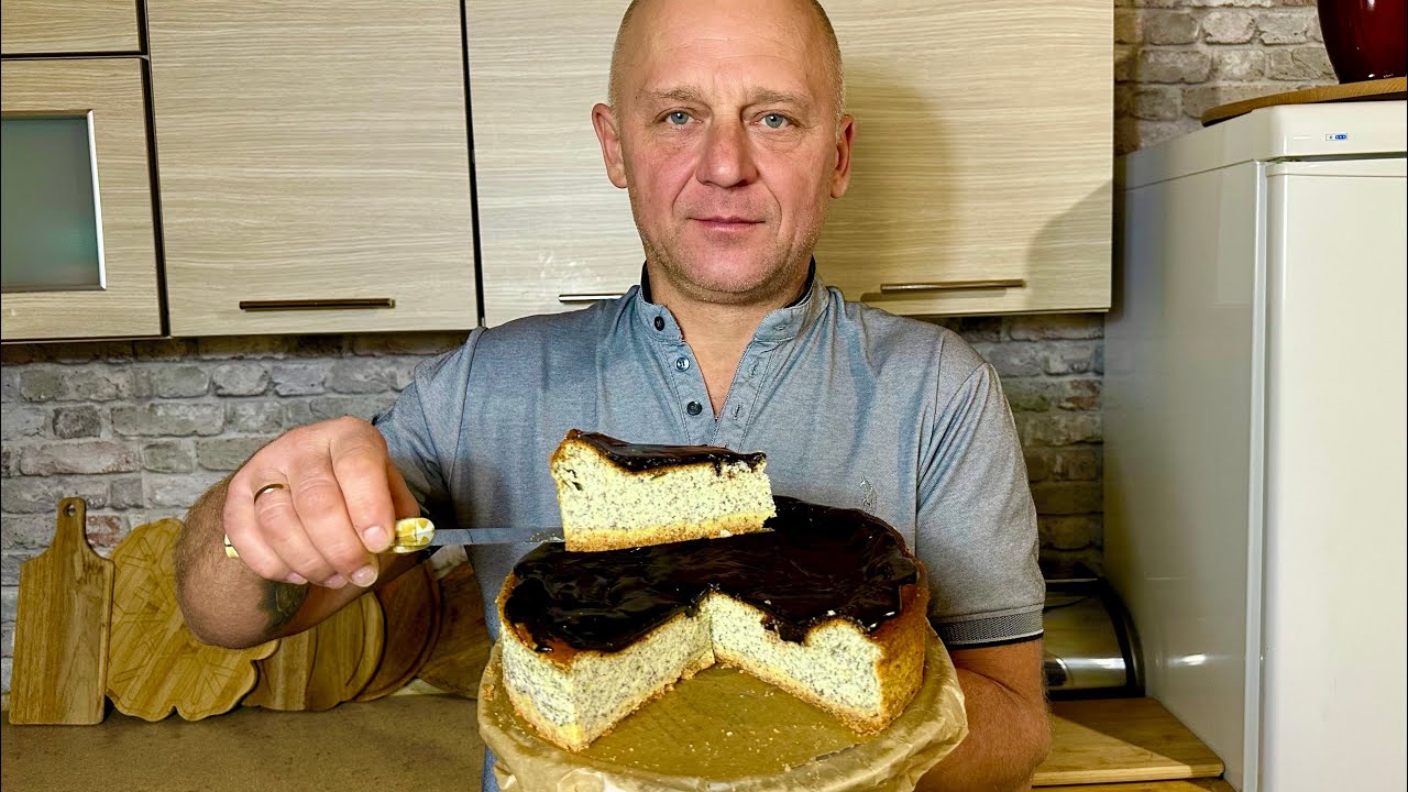 Seromakowiec lub sernik z makiem pyszny i bardzo prosty w przygotowaniu 