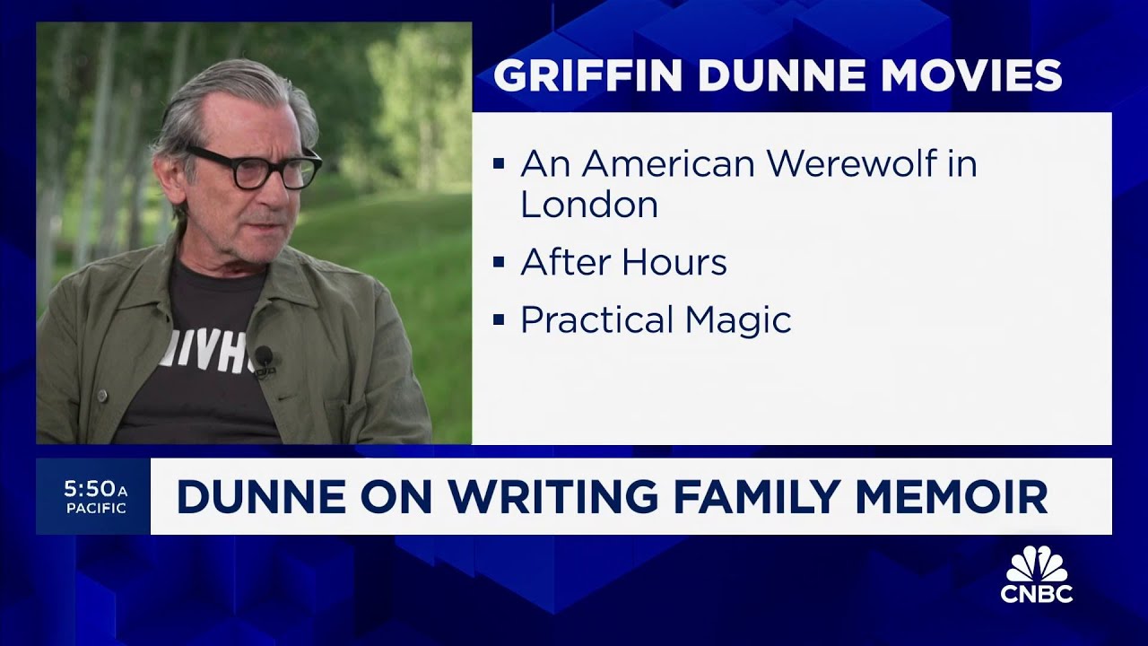 Actor Griffin Dunne on writing new memoir