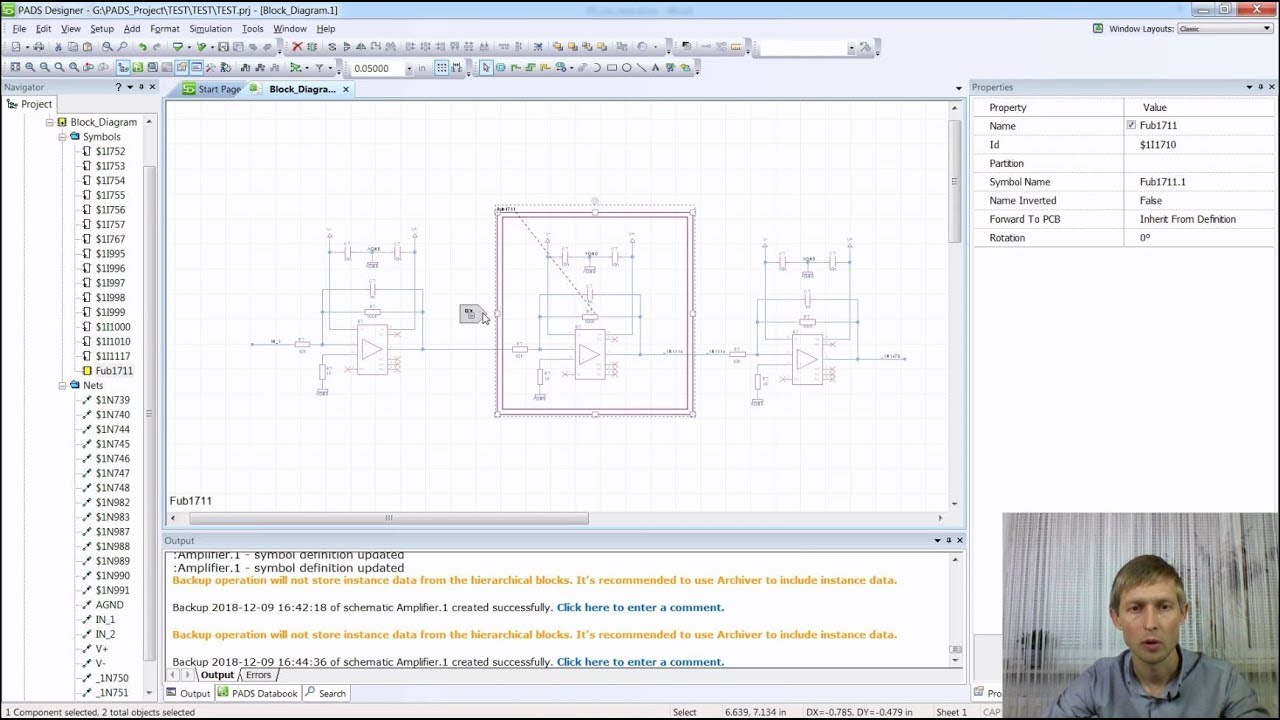 PADS Designer - How to create a Hierarchical design?
