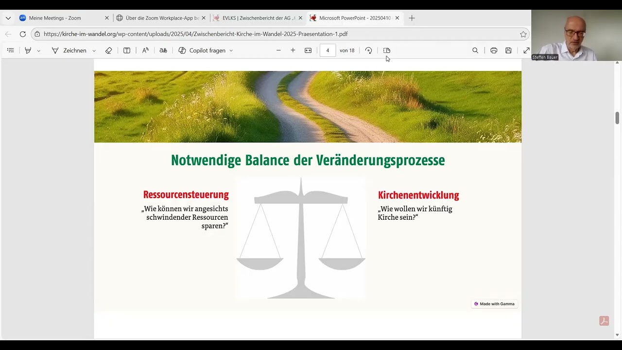 Kirchenentwicklung und Ressourcensteuerung - die notwendige Balance