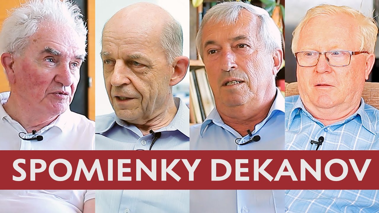 Matfyz očami dekanov | 40 rokov FMFI UK