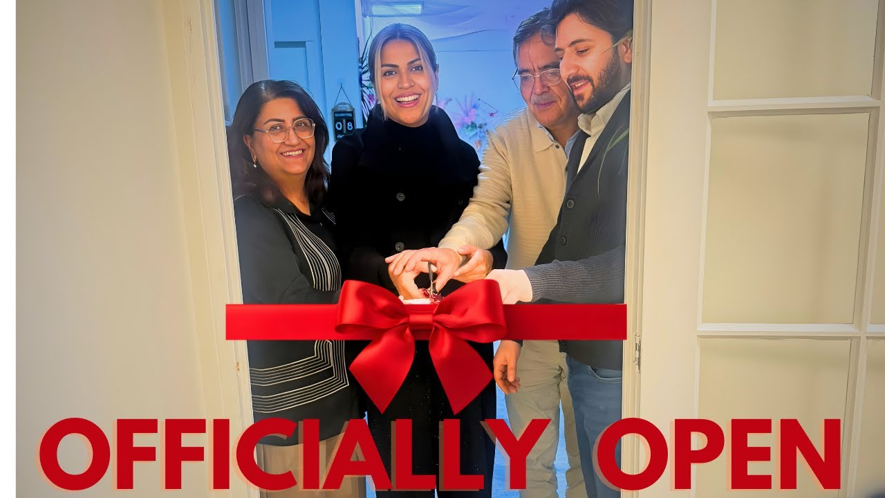 Our dress store is officially  open |افتتاح فروشگاه مان