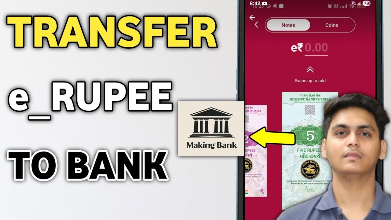 How to redeem erupee | Digital eRupee ko Bank account mein transfer kaise kare