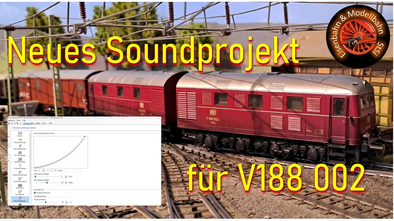 neues Soundprojekt f&uuml;r die Diesellokomotive V188 002 a/b der DB (M&auml;rklin, 37285)