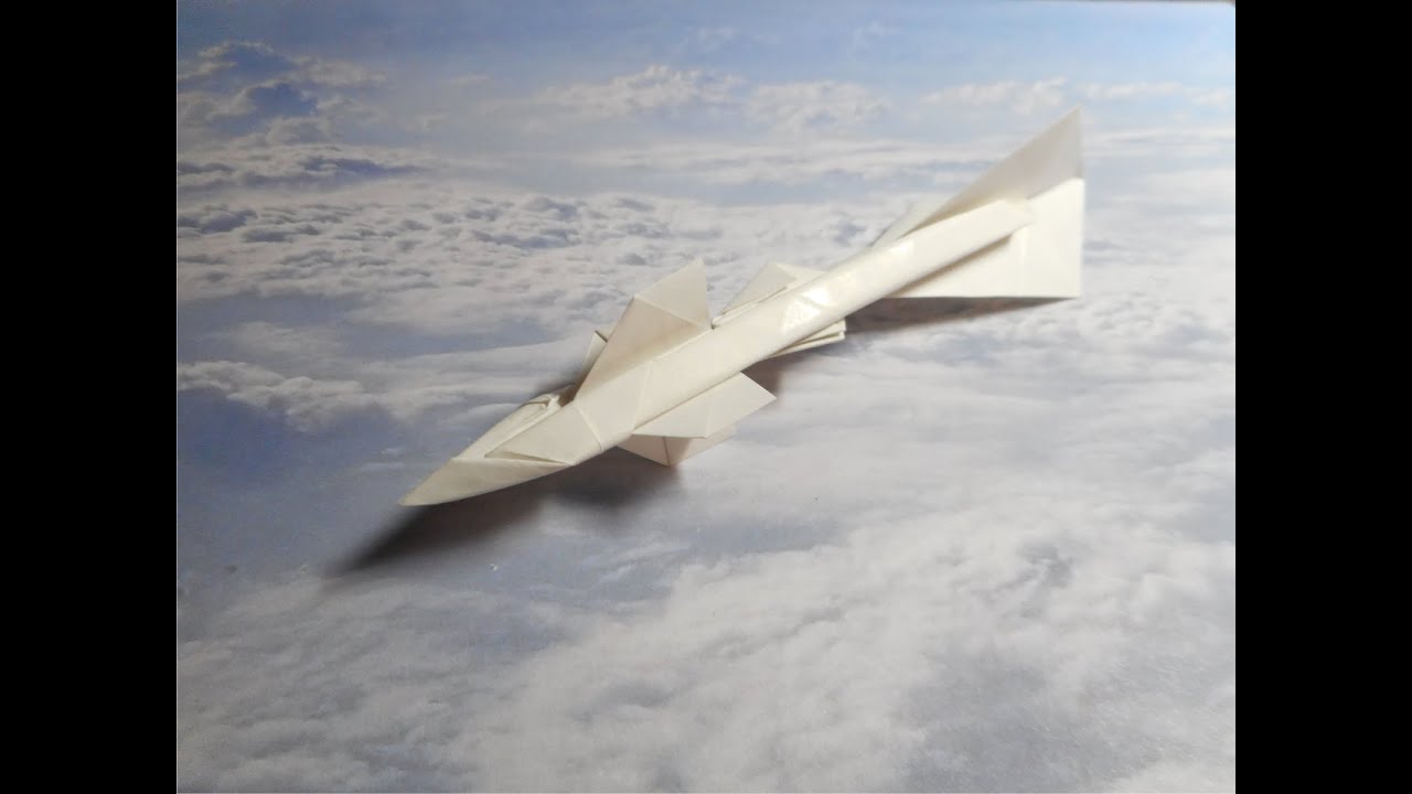 Origami missile (Hunter) tutorial