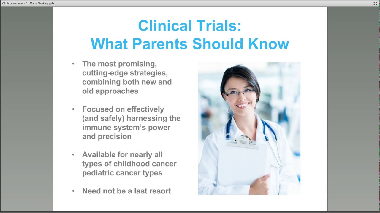 How Immunotherapy Is Helping Children with Cancer, with Dr. Marie Bleakley