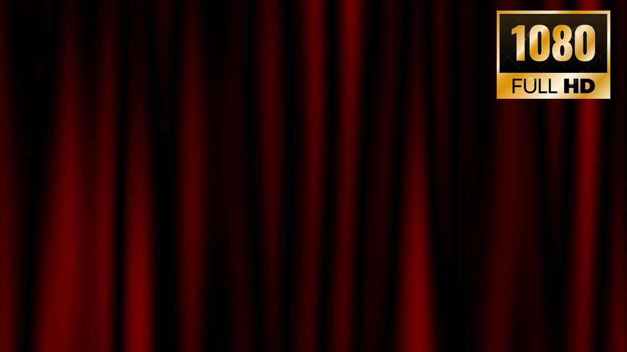 Wavy Dark Red Curtain Background – 1HR LOOP HD 30FPS