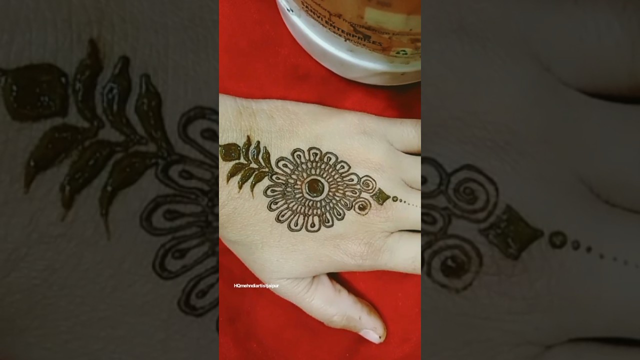 Henna design #shorts #viral #henna #ytshorts #mehndi