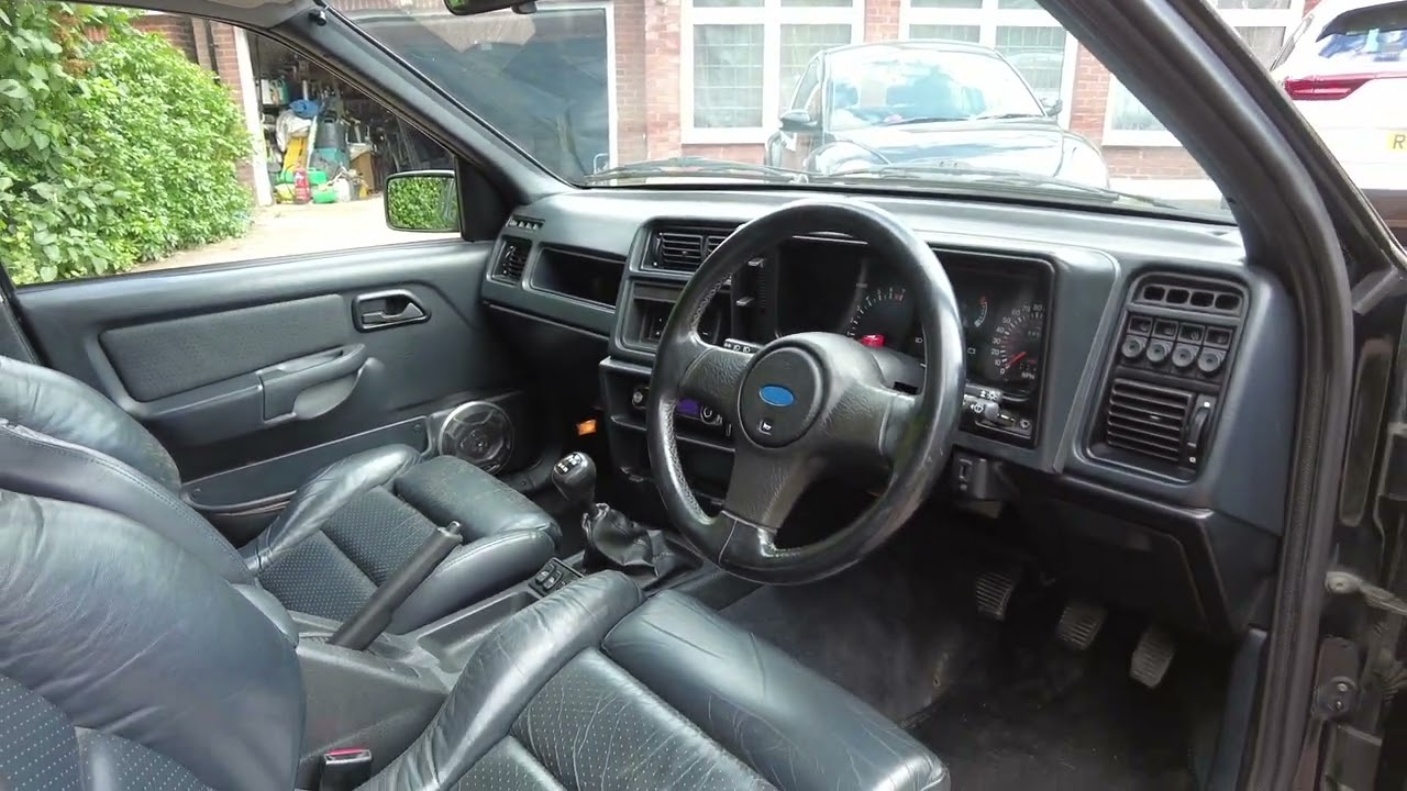 1991 Ford Sierra Sapphire RS Cosworth 4x4 Interior Review