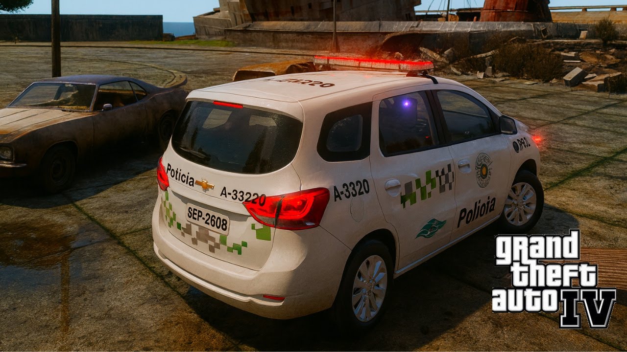 GTA 4 POLICIA🟡PMESP AMBIENTAL - SPIN  em AÇÃO