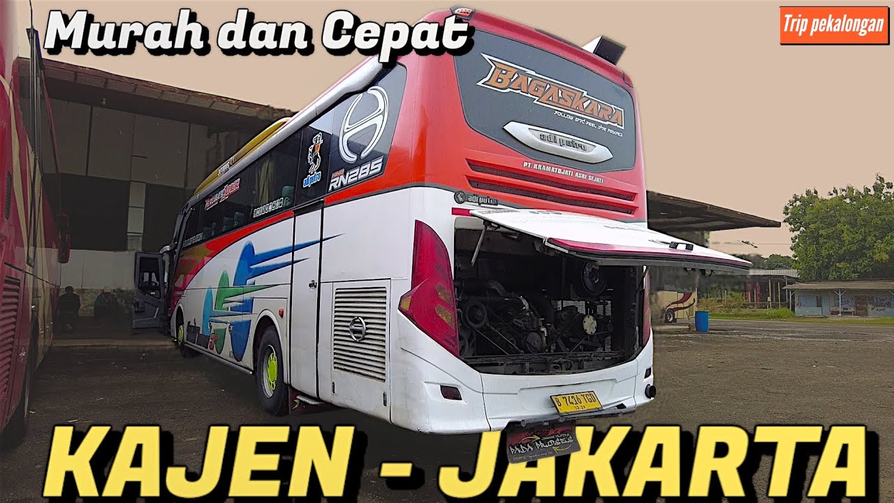 Ini Dia BAGASKARA yang Selalu Ramai Penumpang‼️Trip Po KRAMAT DJATI Kajen-Jakarta