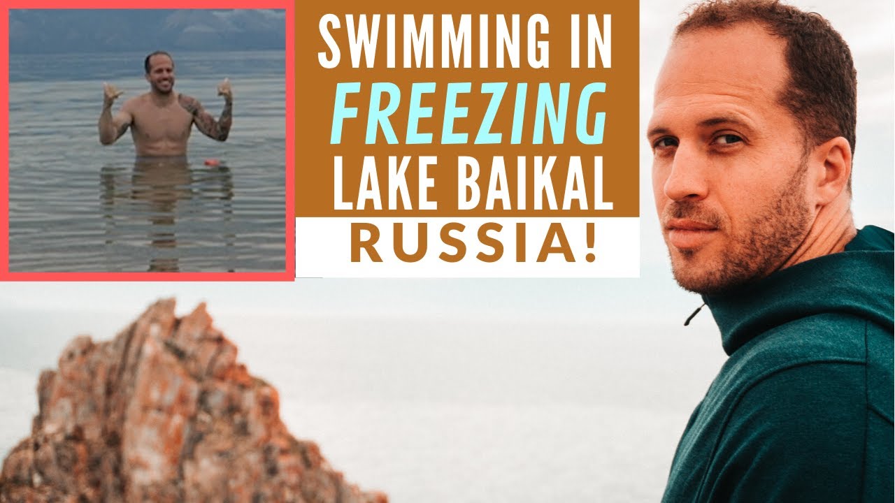 SWIMMING in FREEZING LAKE BAIKAL! Trans-Siberian Travel Vlog Ep. 7
