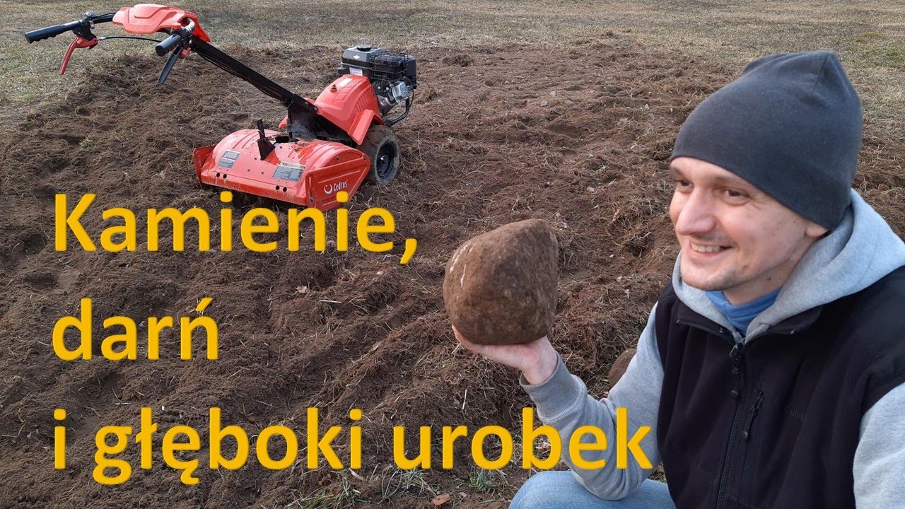 Glebogryzarką po kamieniach i darni