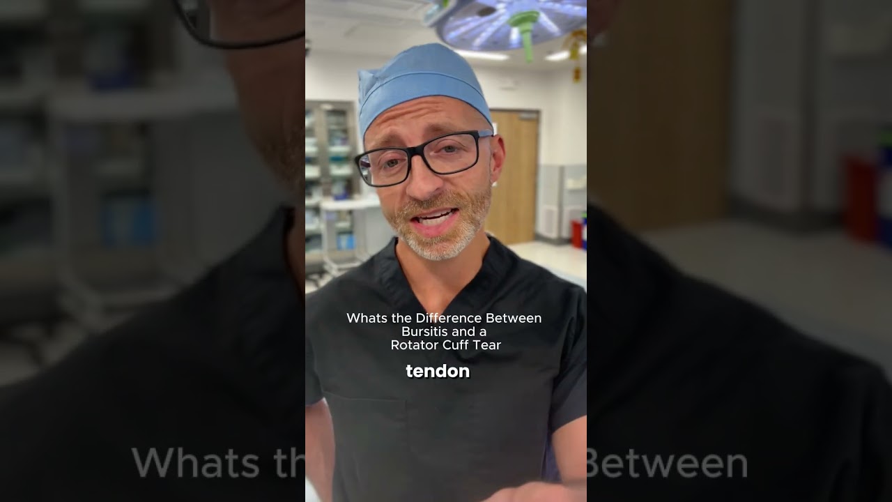 Bursitis vs. Rotator Cuff Tear, what&rsquo;s the difference?