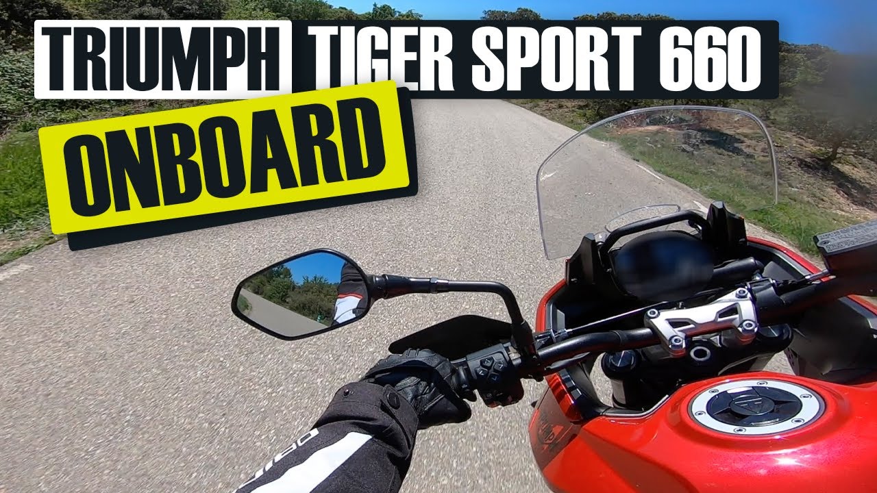Triumph Tiger Sport 660 ✊ Onboard 🔈🔥 Engine Sound Only