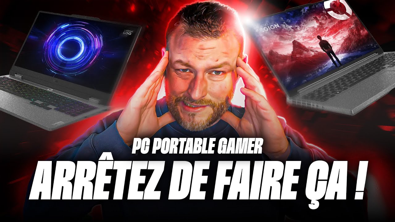 10 ERREURS qui TUENT votre PC PORTABLE GAMER (et comment les corriger)