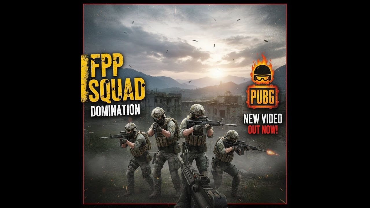 PLAYERUNKNOWN'S BATTLEGROUNDS ( PUBG ) | FPP SQUAD - BÖYLE BİR MAÇ YOK #pubgtürkiye #pubg