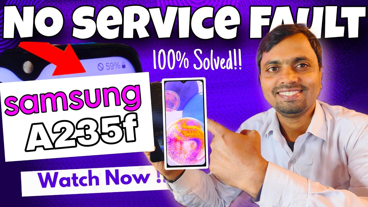 SAMSUNG A23 ( NO SERVICE ) Full process  | 100 % problem Solved!! 😱 #repair