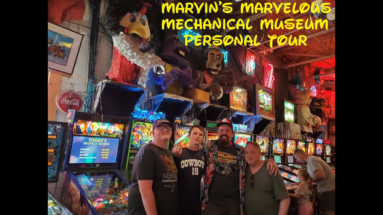 Smitty's Visits Marvin's Marvelous Mechanical Museum and gets a personal tour from Jeremy Yagoda!
