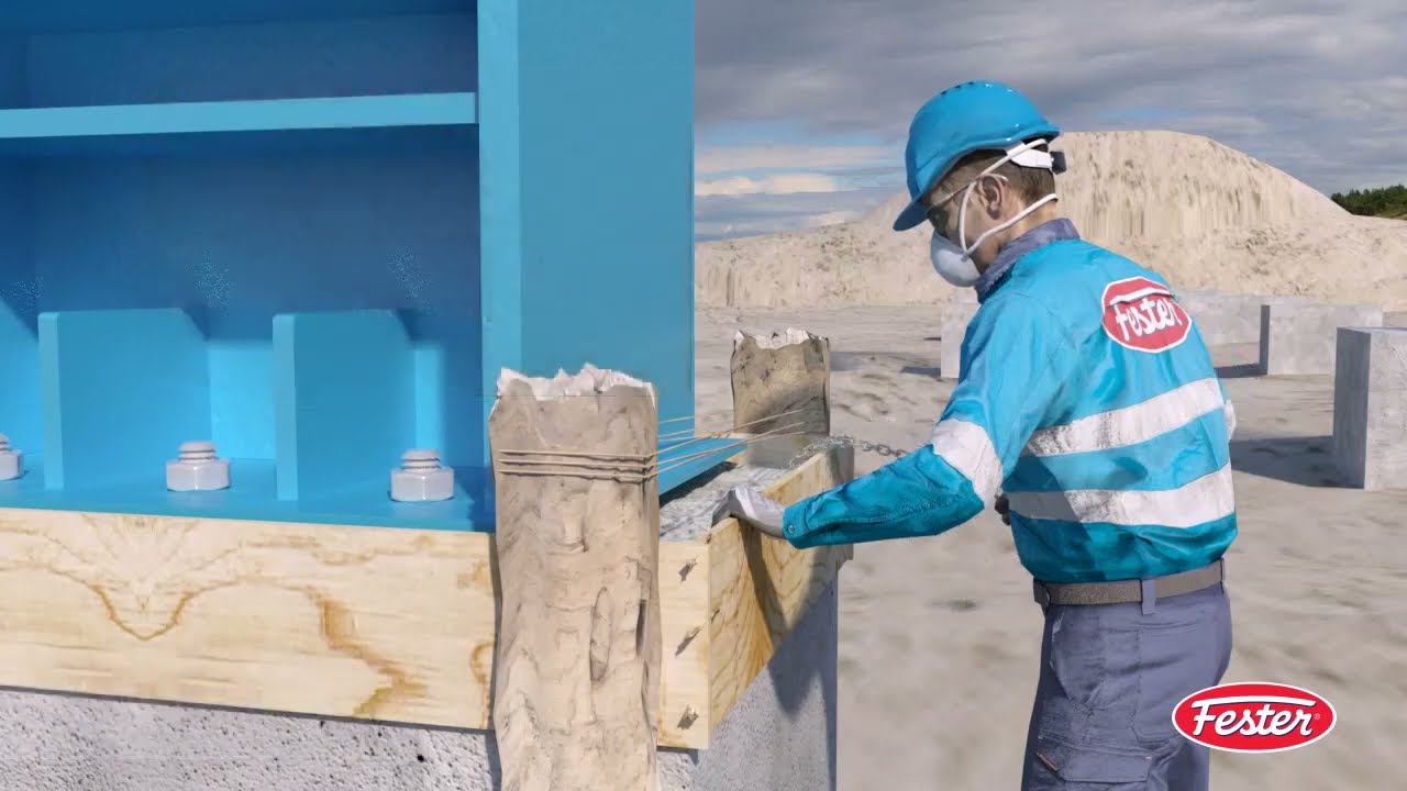 Cómo anclar una estructura, equipo o maquinaria utilizando Grout epoxico o Grout de cemento