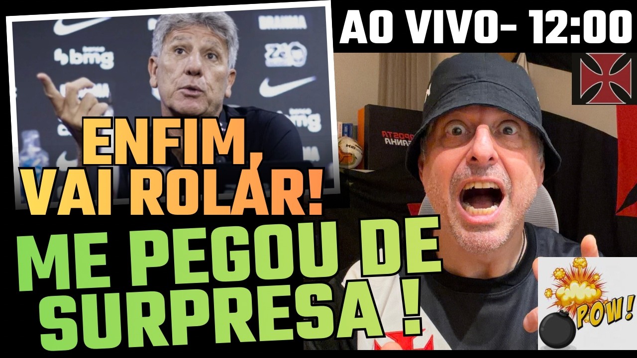 AO VIVO !!! VASCO FOI AVISADO !