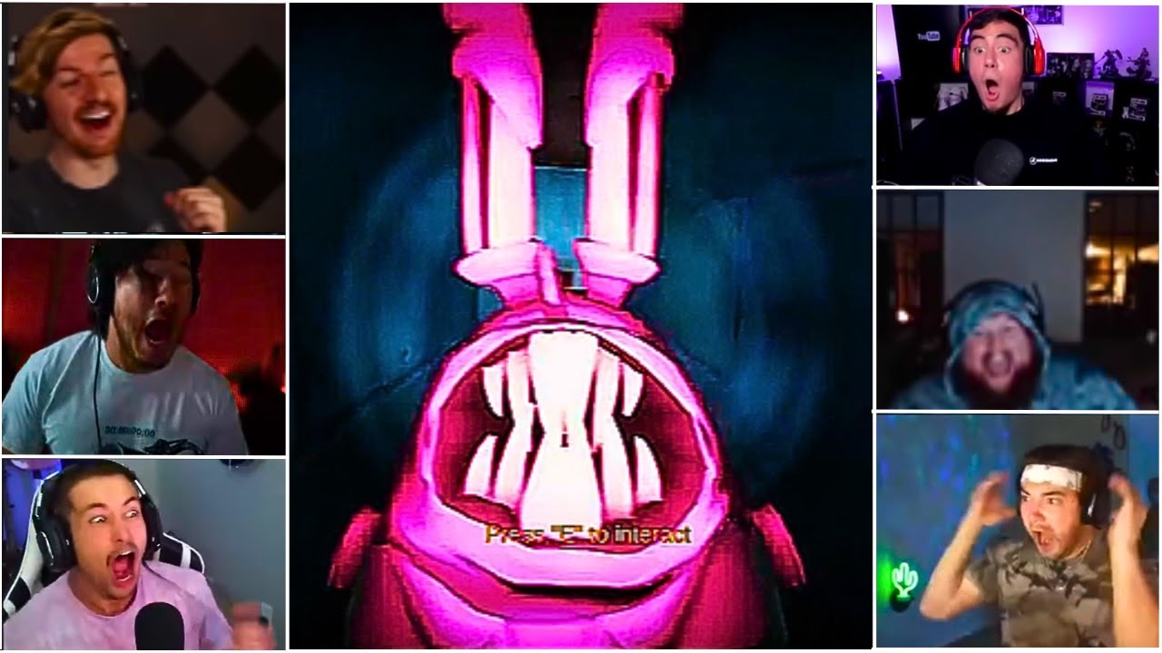 Gamers Reactions to Mr Crab Jumpscare | The True Ingredients