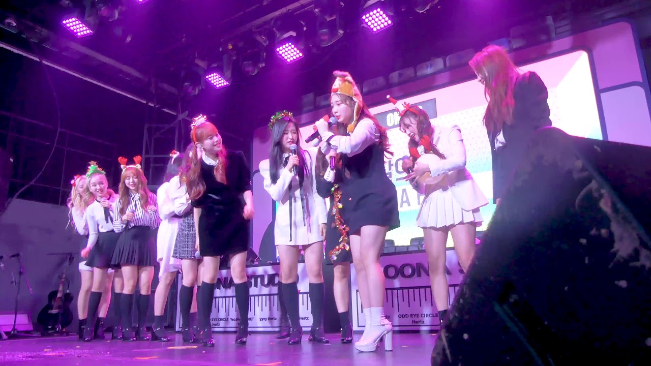 [Loona studio] LOONA Hertz(OT12) The carol, Perfect Love, Hi High 직캠 (2018.11.26)