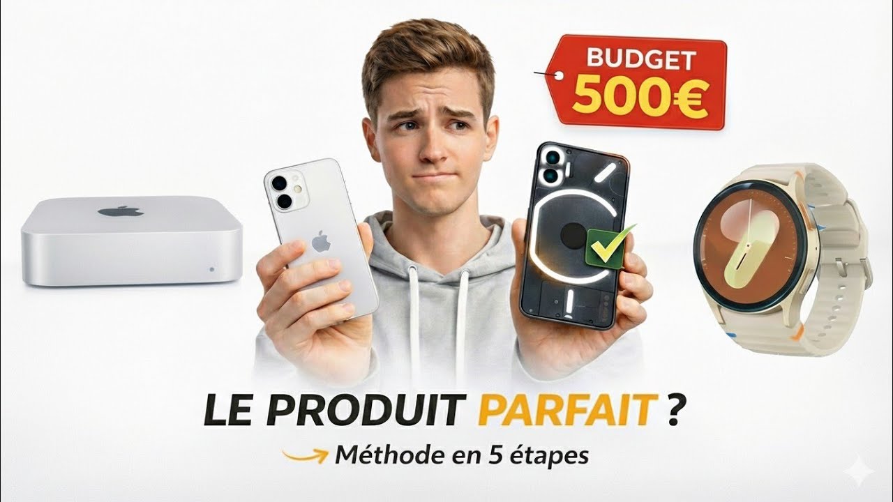 Comment trouver le produit tech idéal ? (méthode complète pour smartphones, ordinateur…)