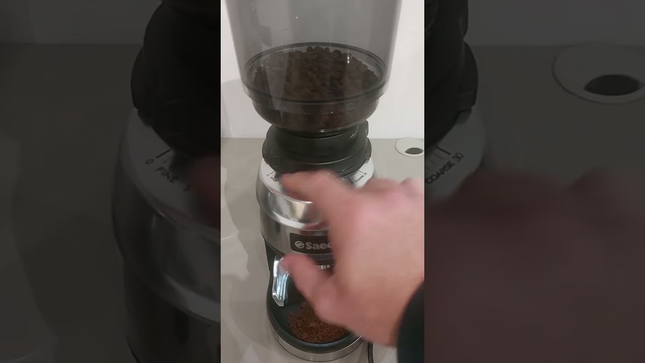 Moinho Saeco M50- ajuste de moagem