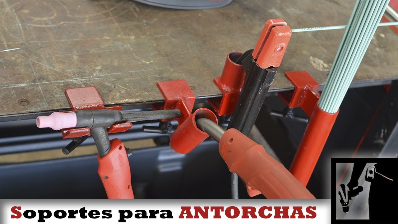 Soporte para Antorchas y Porta electrodos FÁCIL || Soldadura