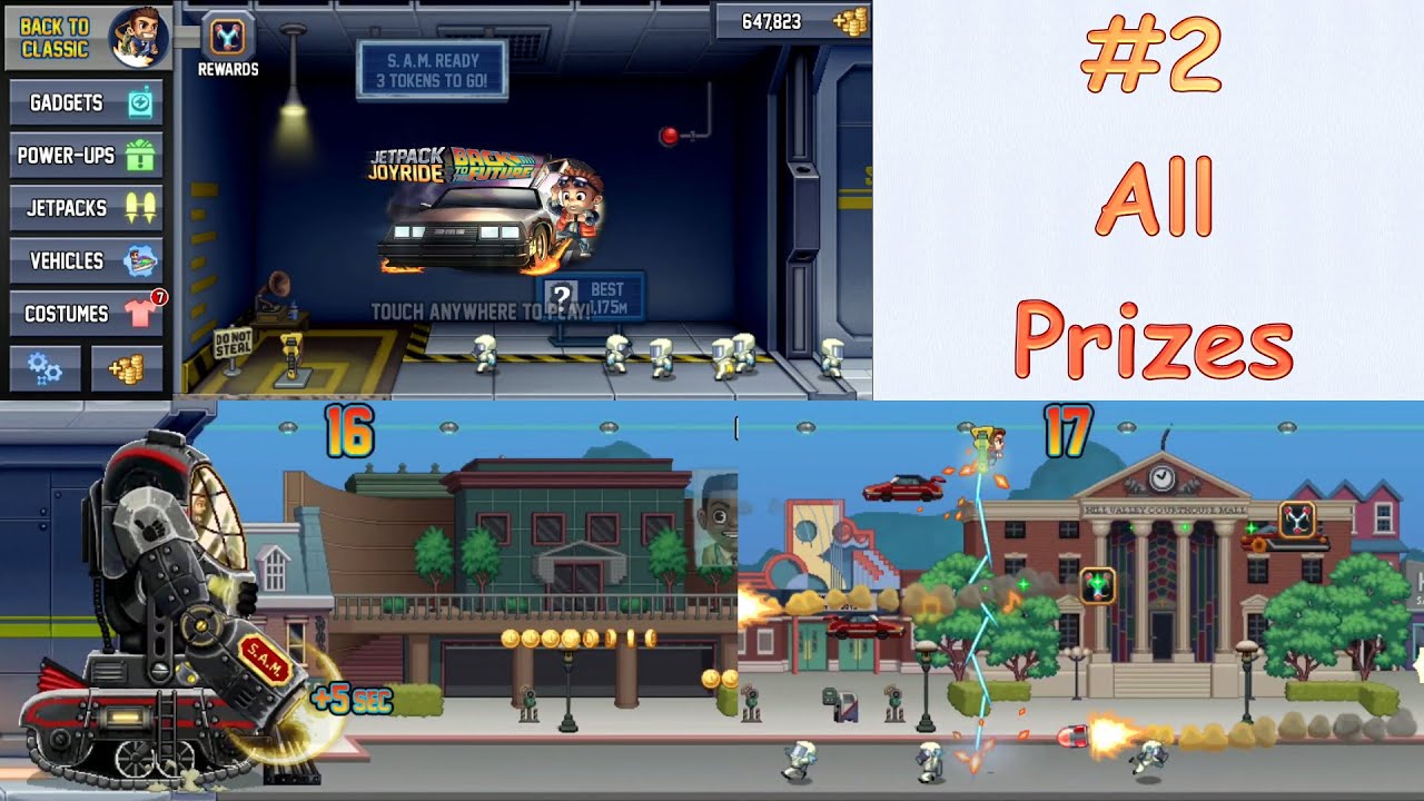 Jetpack Joyride #2 Back To The Future Everything