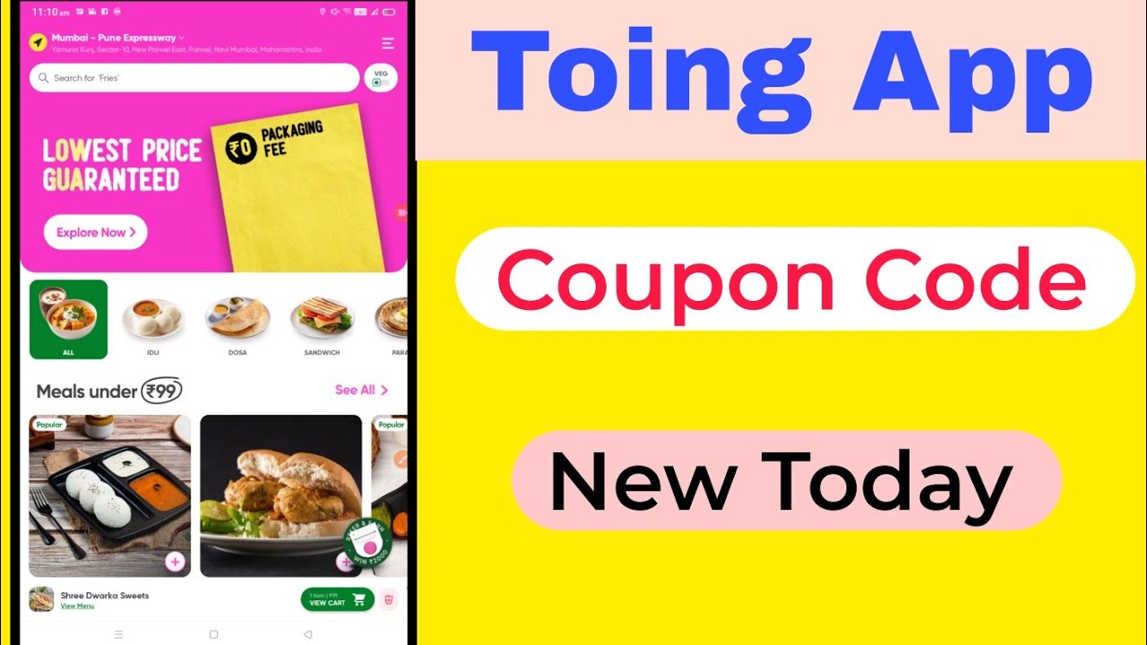 Toing App Coupon Code Konsa Dale