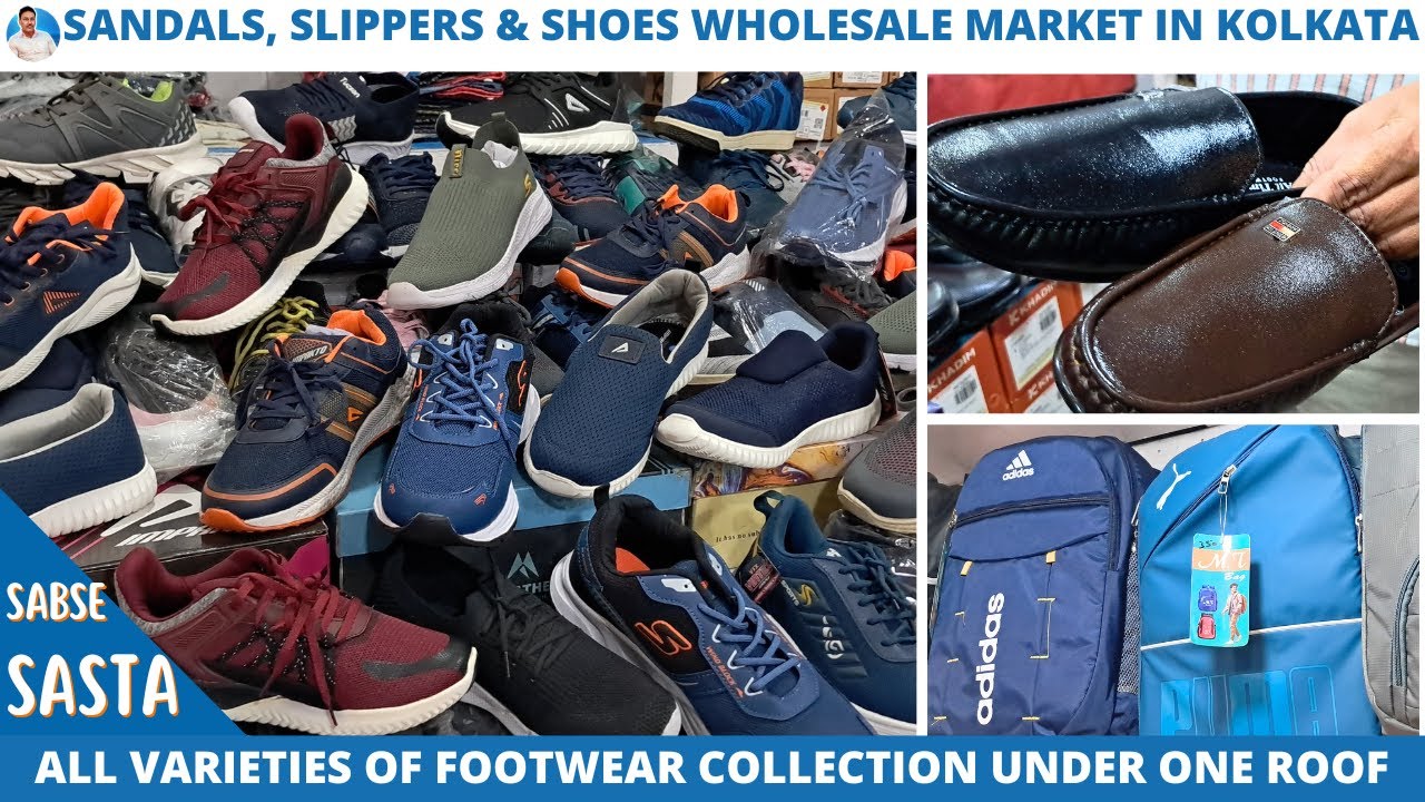 Sandals, Slippers & Shoes Wholesale & Retail Shop in Kolkata | Cheapest Rates & Best Variety
