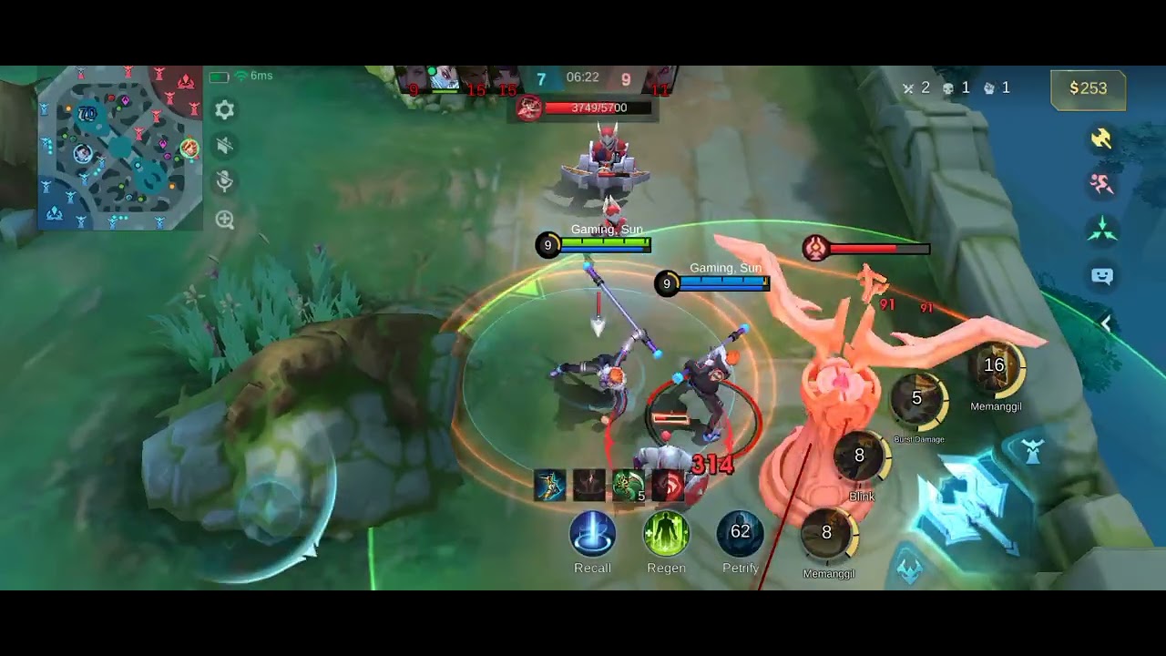#mobilelegends  Pakai Hero Sun Buat Solo Rank, Auto Victor, Trik Kecil