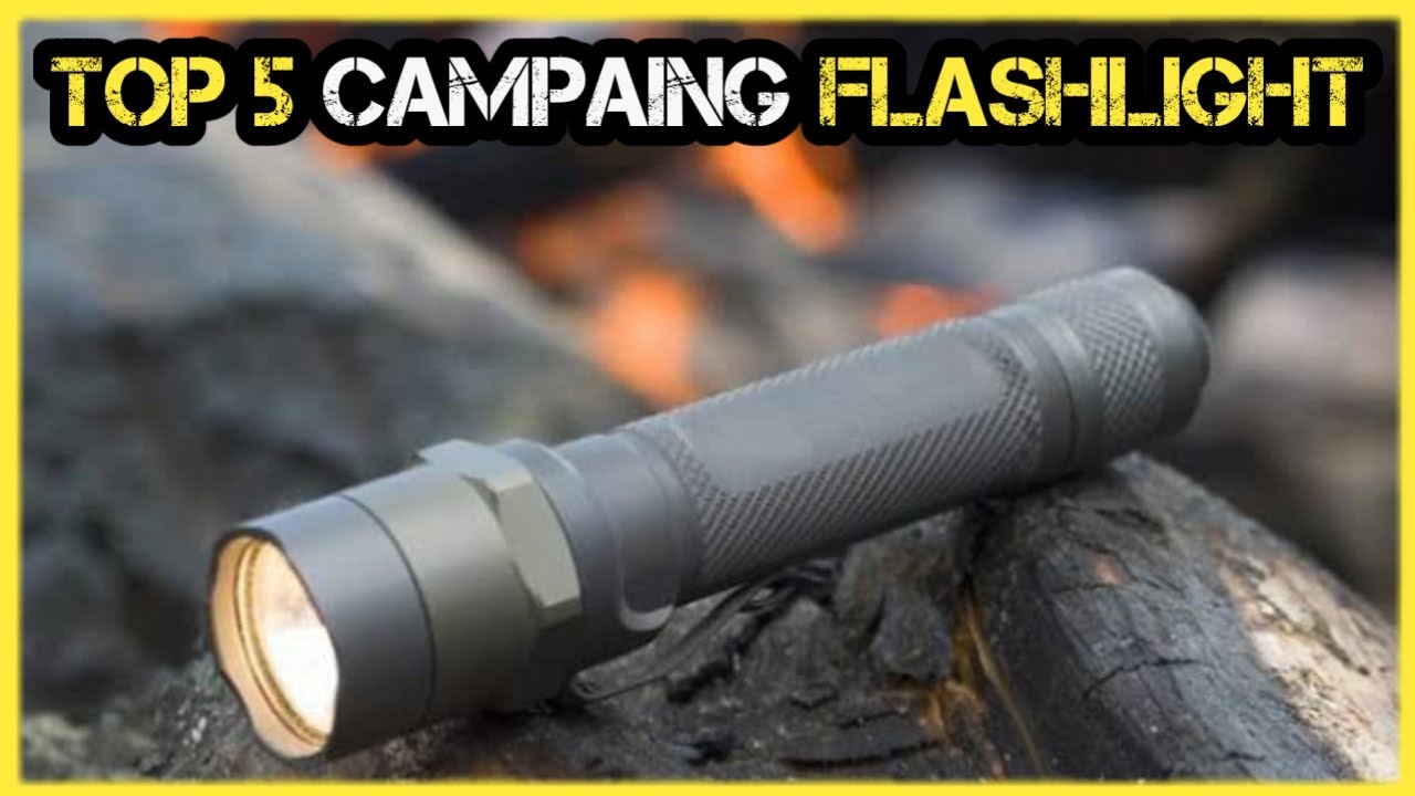 Top 5 Best Camping Flashlight 🏆 Top 5 Items Tested & Reviewed✅