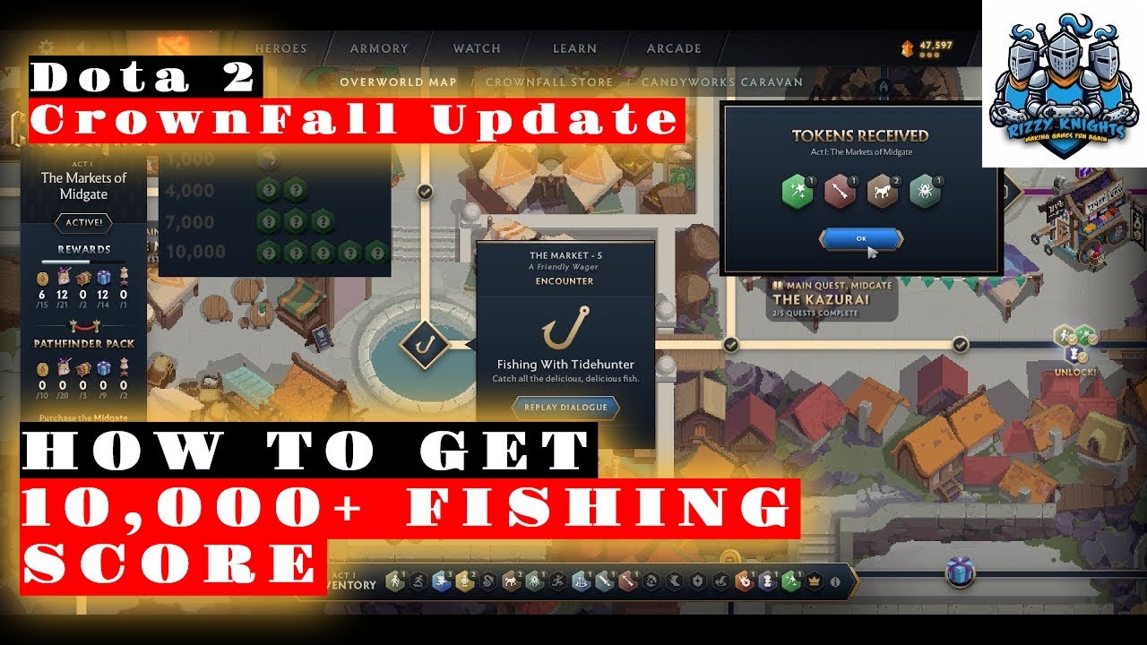 DOTA 2 CROWNFALL UPDATE | 10K SCORE TUTORIAL | #dota2 #dota #gaming #howto #leagueoflegends #games