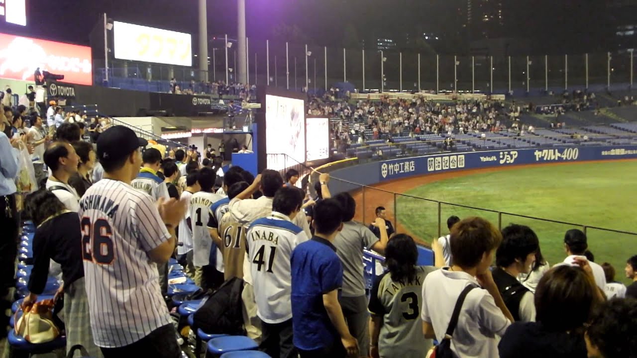 2014.05.29 日本ハムvs東京ヤクルト　エール交換　神宮