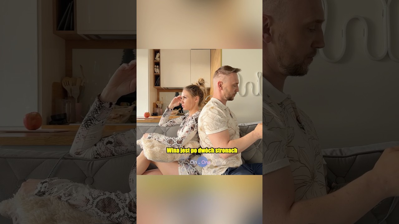 Wina jest po dw&oacute;ch stronach #polskihumor #śmieszne #comedy #humor #funny #couple #małżeńskieżarty