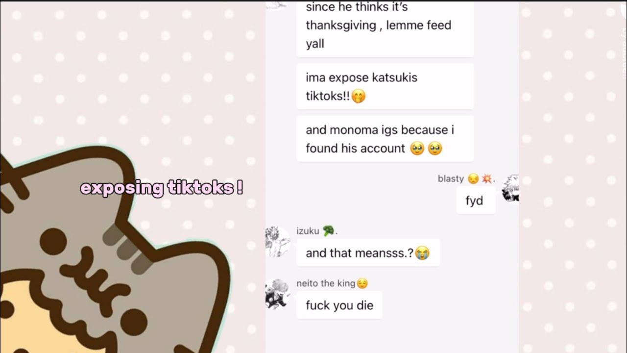 mina exposes katsukis (+monomas) tiktoks! | read desc. | kindaa short. | charm 🎀.! 