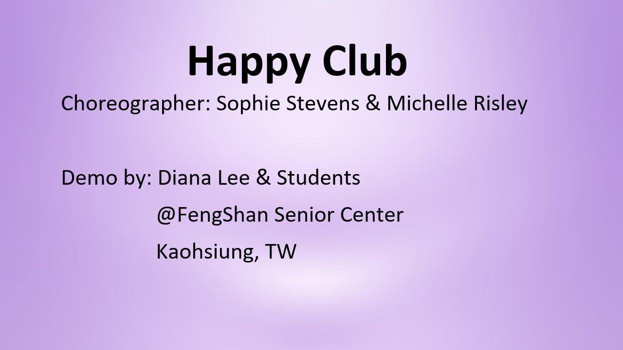 Happy Club - Demo - Line Dance
