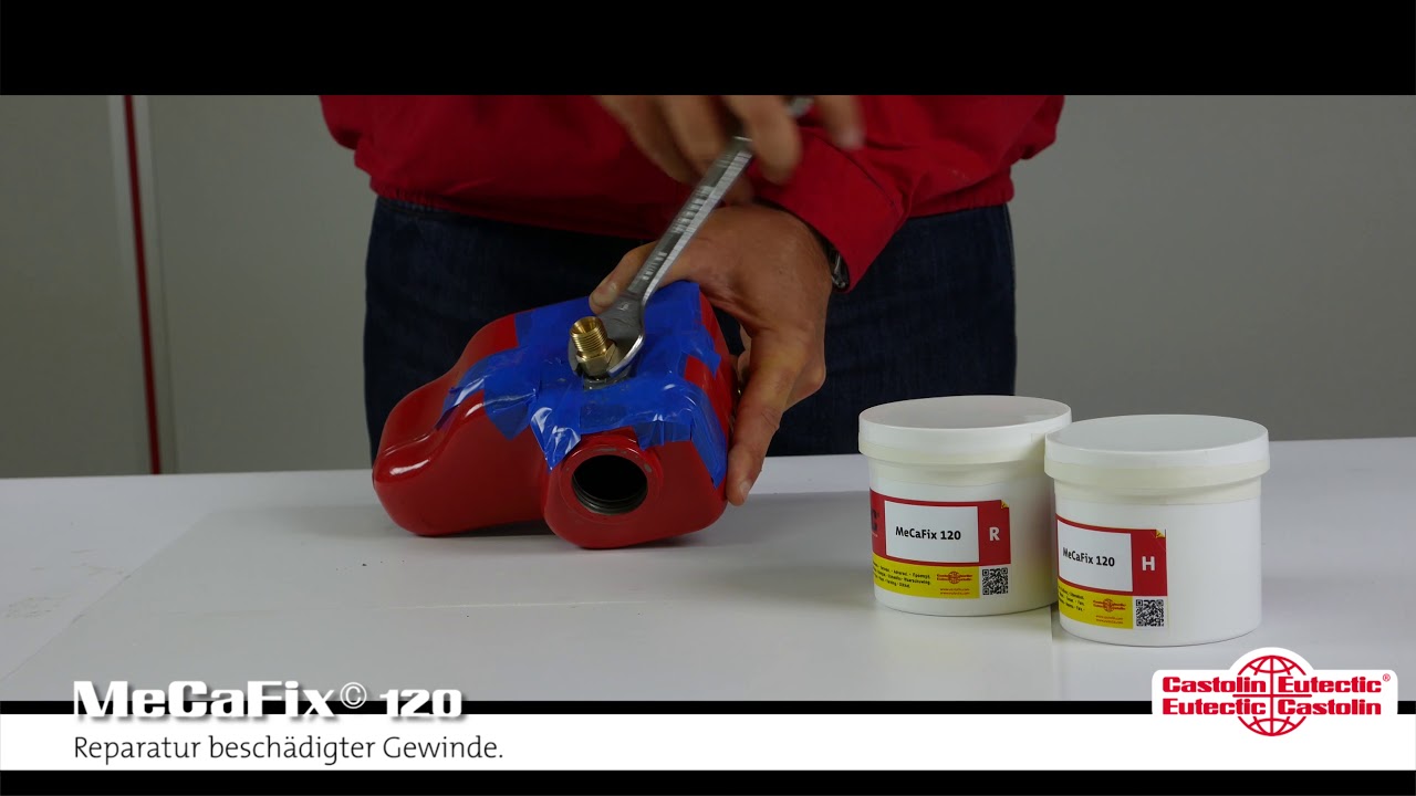 MeCaFix 120 Polymerbeschichtungen: Aufbereitung und Reparatur Polymer-Paste