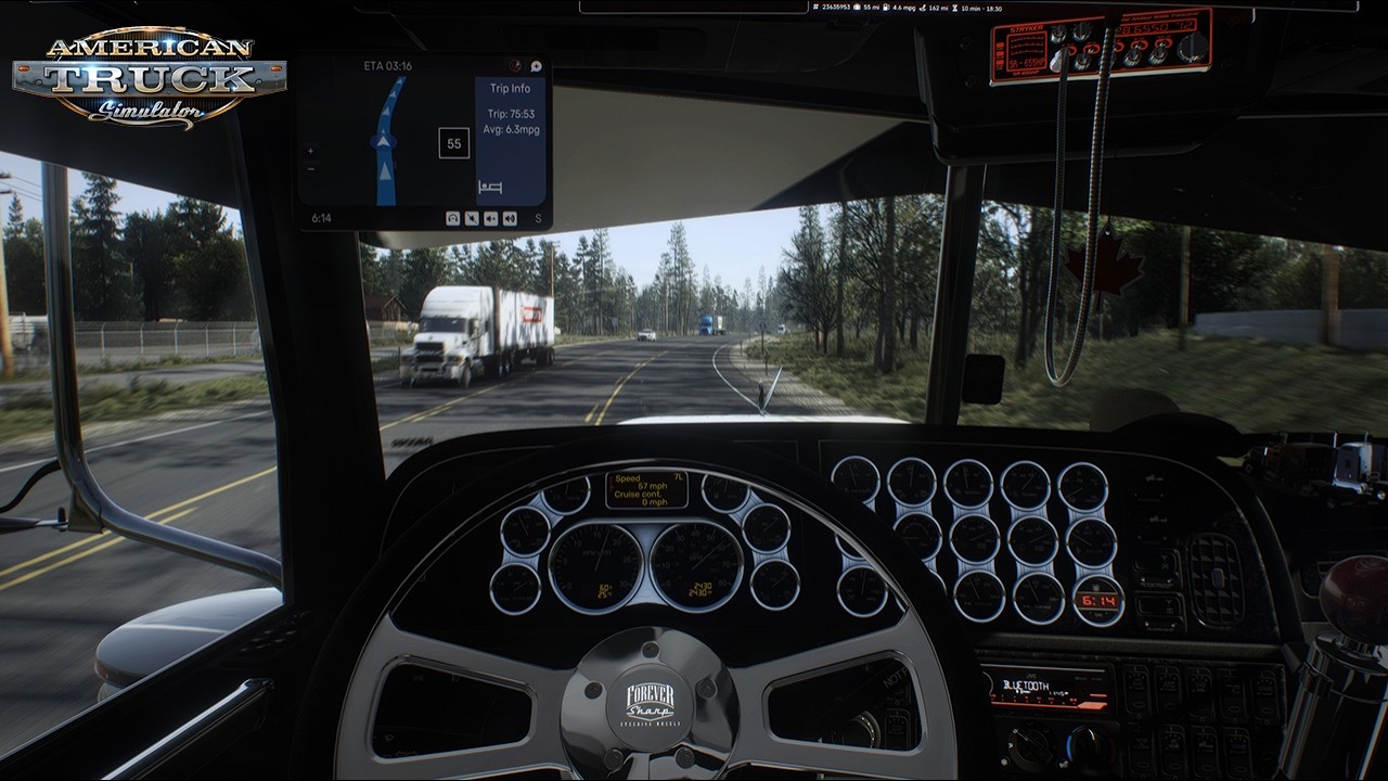 ATS 🔥 Pizzster 389 + Zeemod's DD60 14.0L 🔥 Laredo (TX) to Austin (TX) 🔥 4K Gameplay