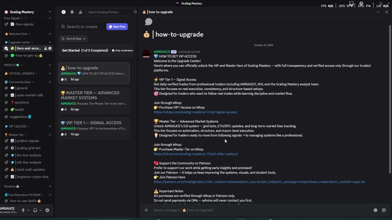 Scaling Mastery &ndash; Full Discord Overview!