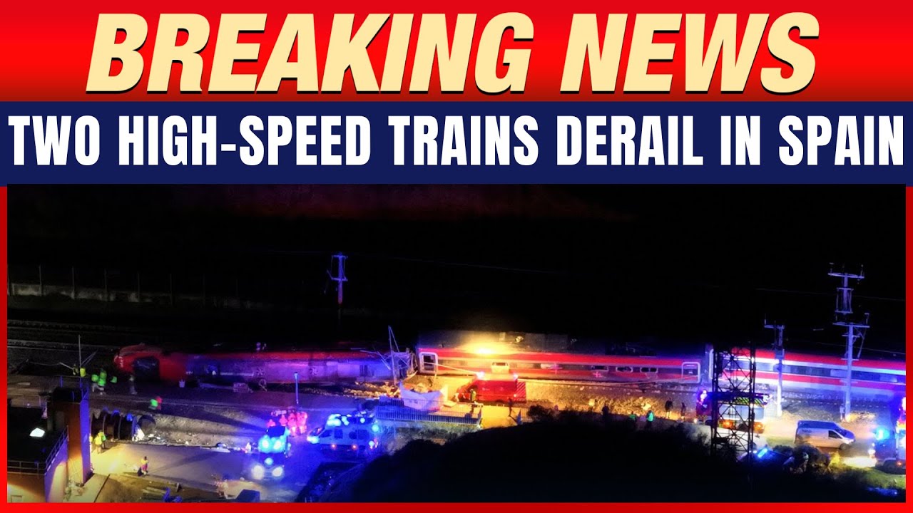 LIVE: 21 Killed After Two High-Speed Trains Derail In Adamuz, Spain | Rescue Ops Underway | News9