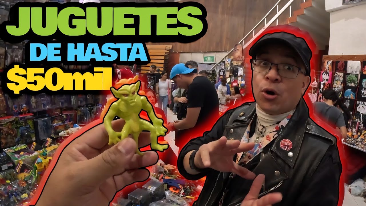 La TOY FEST una feria de COLECCIONISTAS con juguetes MUY VALIOSOS y también ECONÓMICOS #toyfest