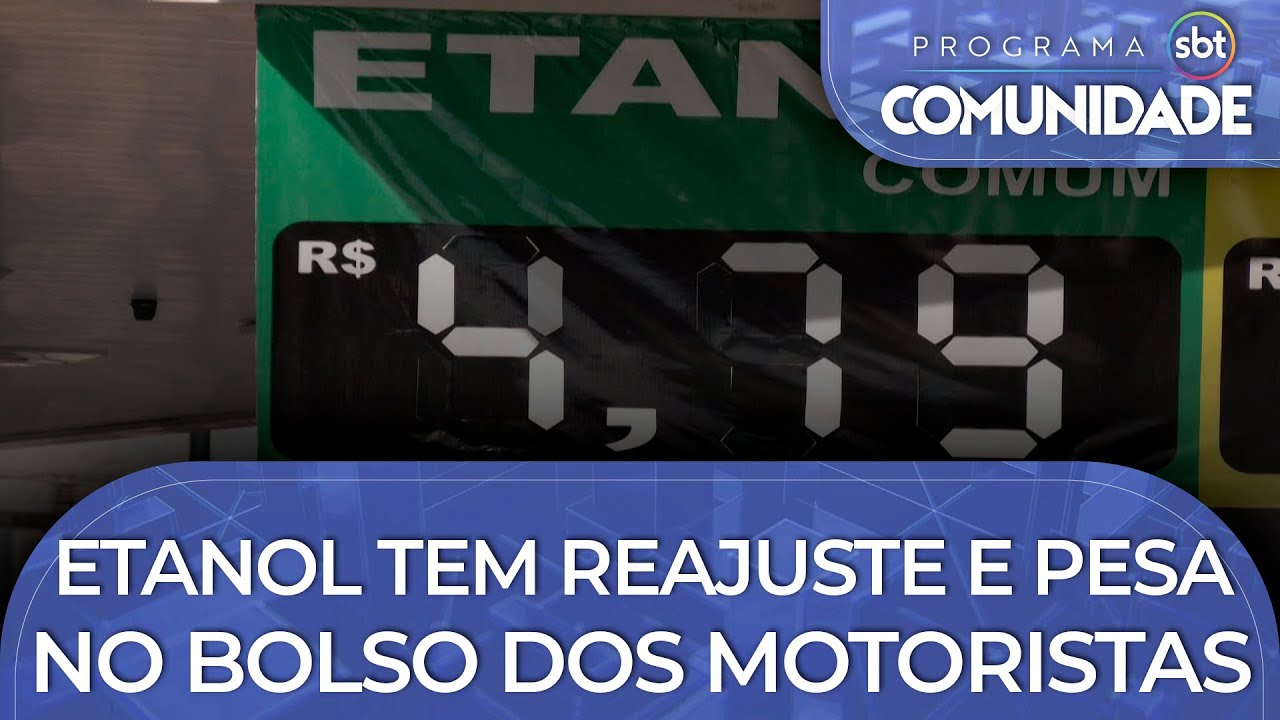 Subiu de novo: Etanol tem reajuste e pesa no bolso dos motoristas