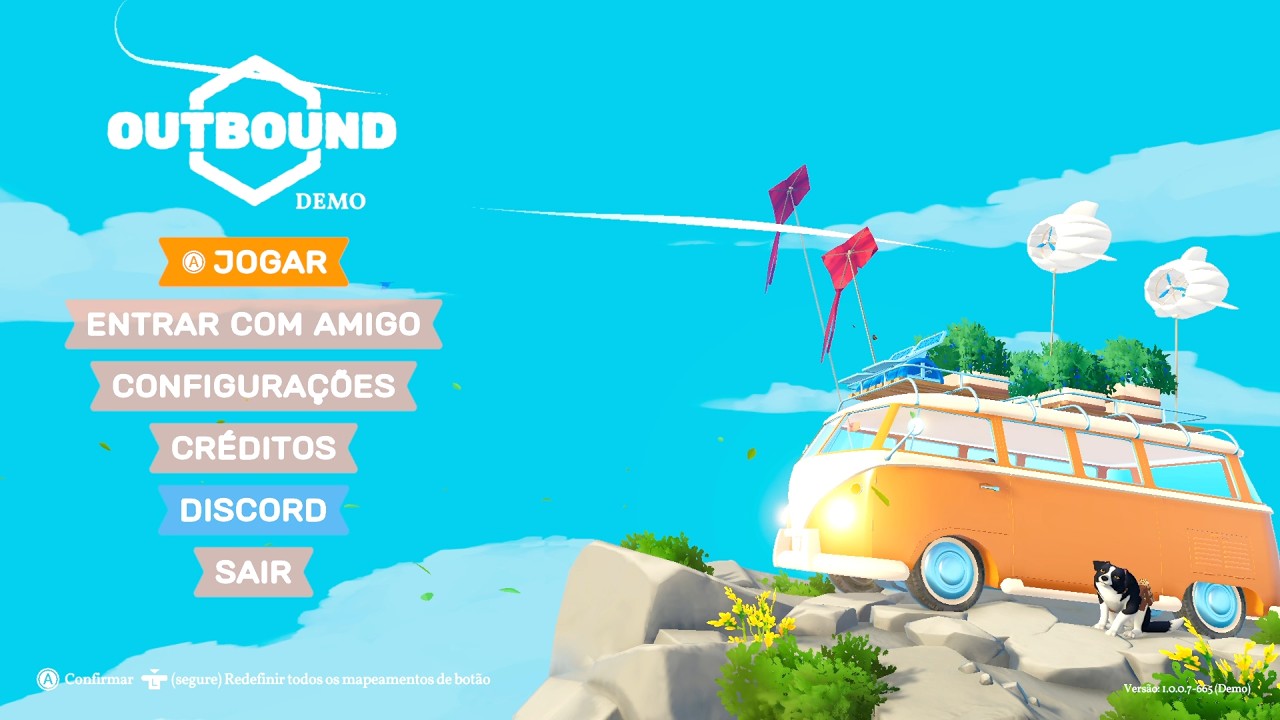 Outbound # Início de Gameplay, Legendado PTBR