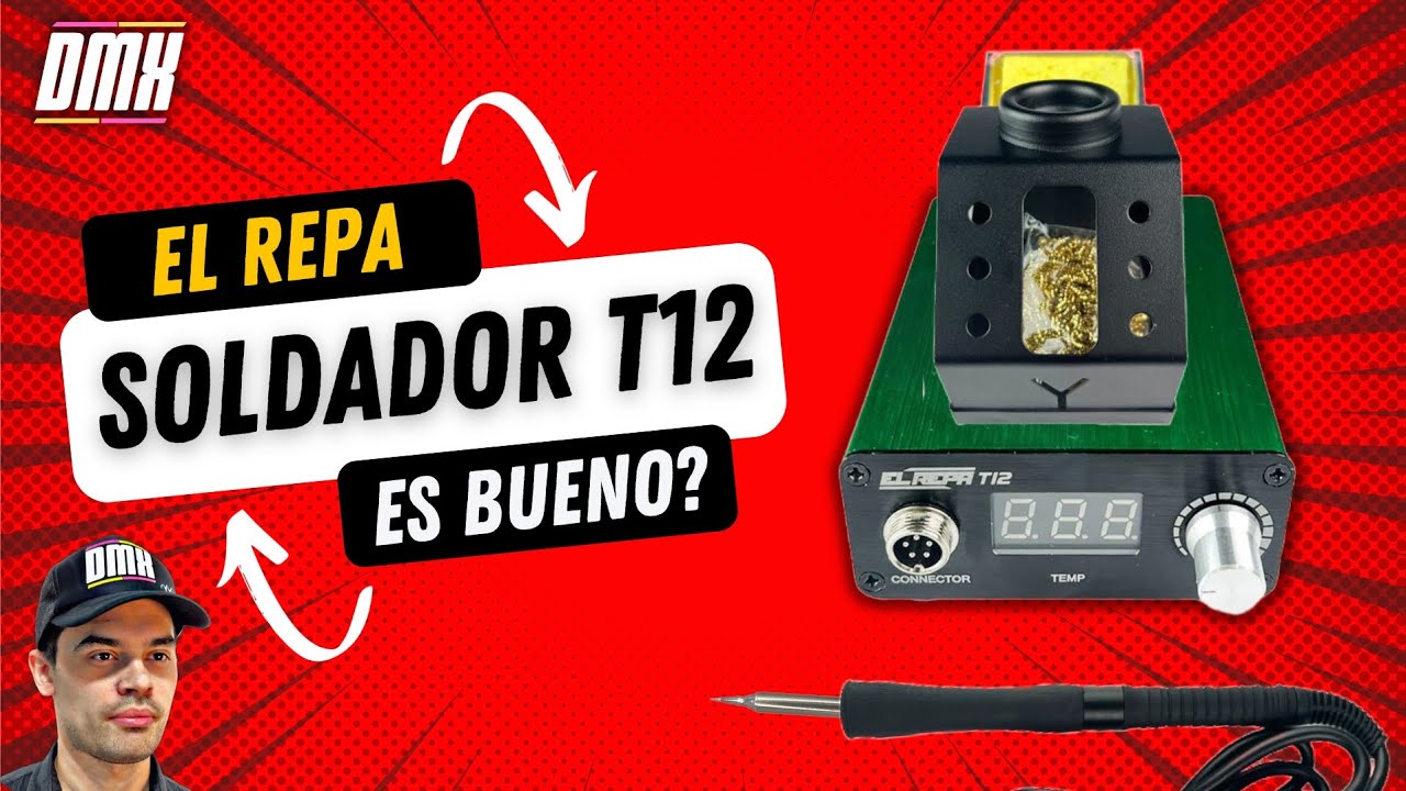 REVIEW SOLDADOR T12 ELREPA / Será bueno?